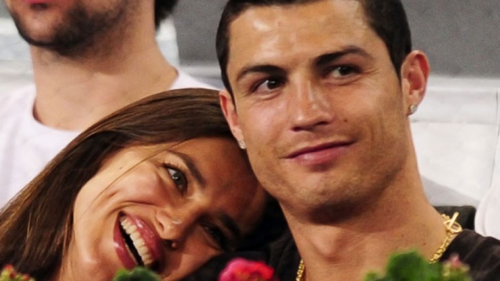 Irina Shayk y Cristiano Ronaldo.