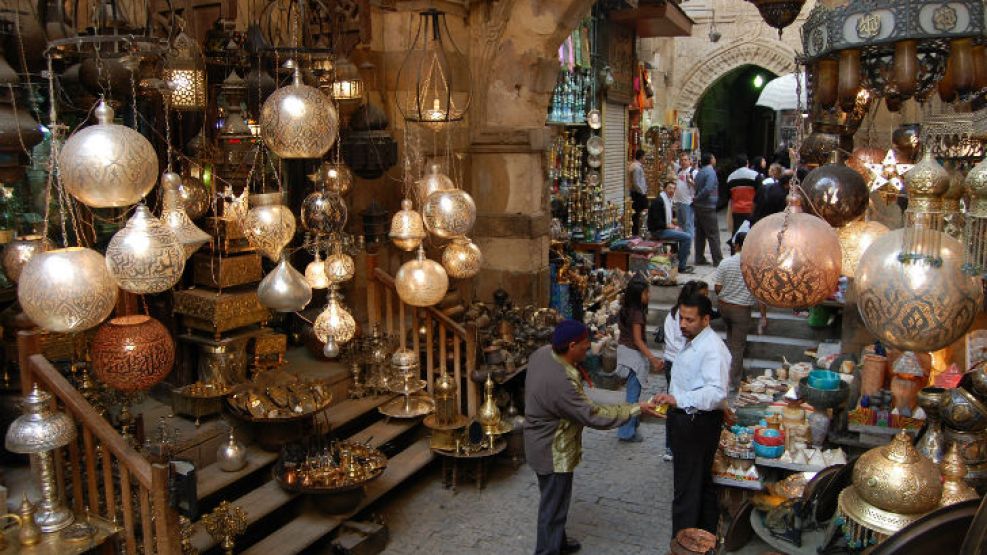 El bullicioso Khan el-Khalili, en El Cairo Islámico