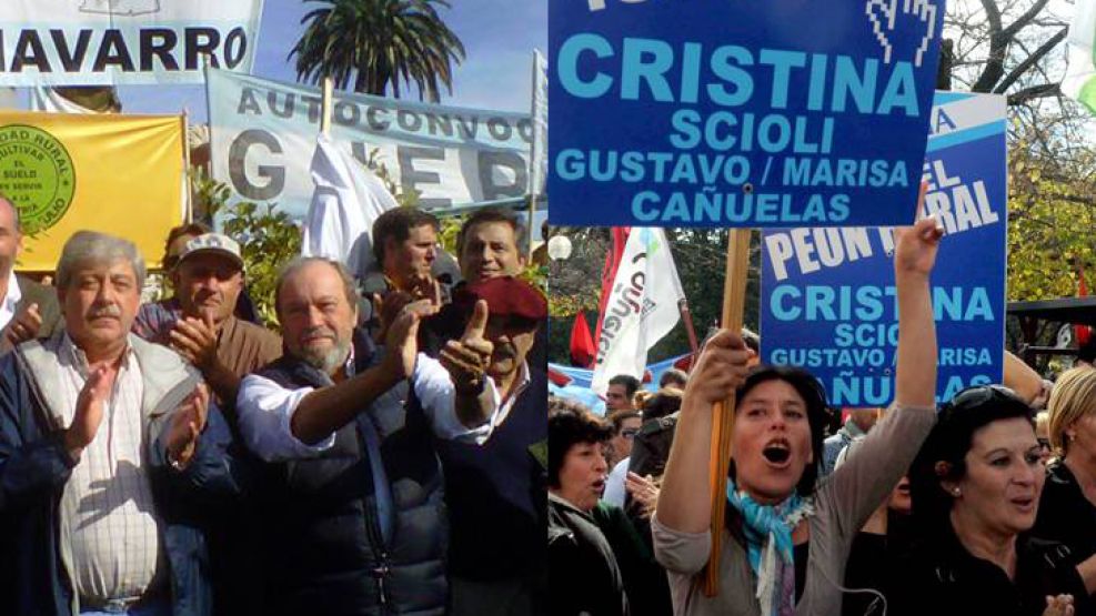 Por un lado, la Mesa de Enlace y por el otro, agrupaciones K frente a la legislatura boneerense.