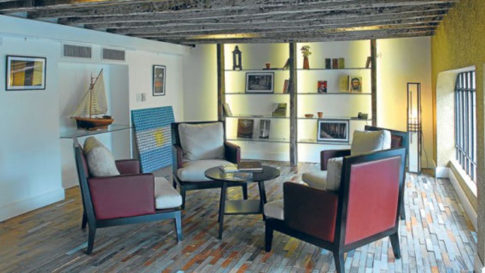 Una de las postales de la propiedad reciclada