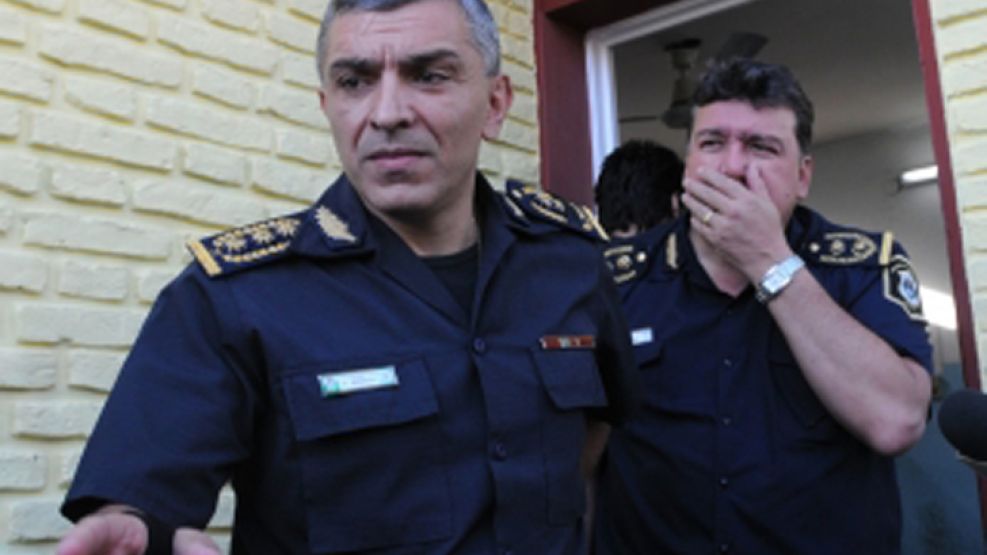 Frontal. Baratta hizo una grave autocrítica sobre la Policía: "No hay conducción; son todas voluntades individuales".