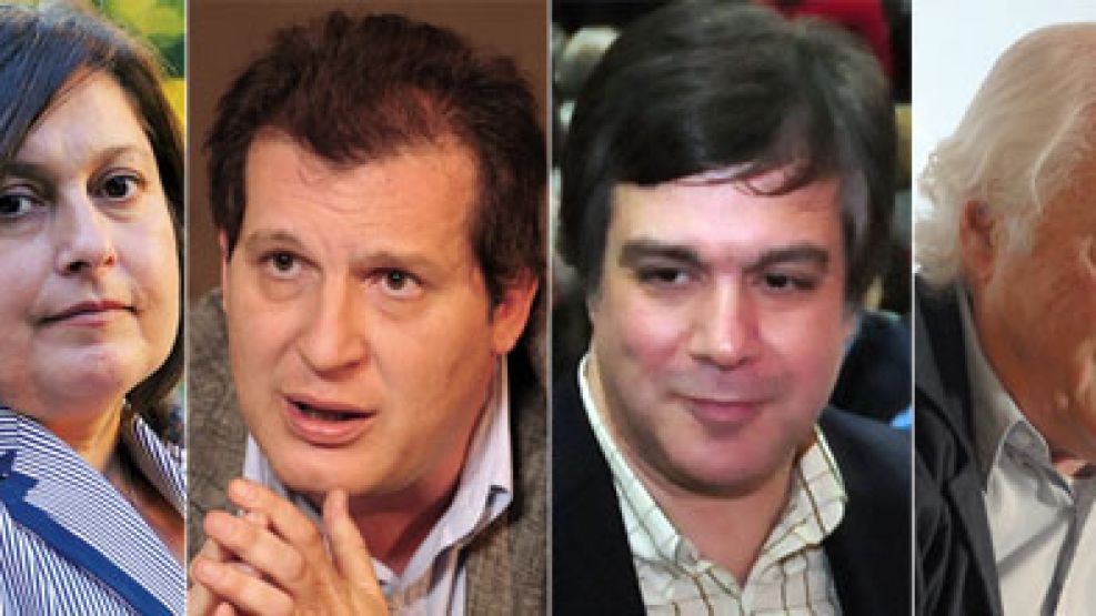 Graciela Ocaña, Miguel Garrido, Roy Cortiña y Pino Solanas