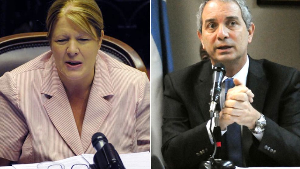 La diputada nacional del FAP, Margarita Stolbizer, involucró al ministro de Justicia Julio Alak en el "Boudougate".