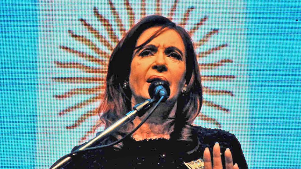 "Les devolvimos a los argentinos la patria que les arrebataron", dijo Cristina en Bariloche. 