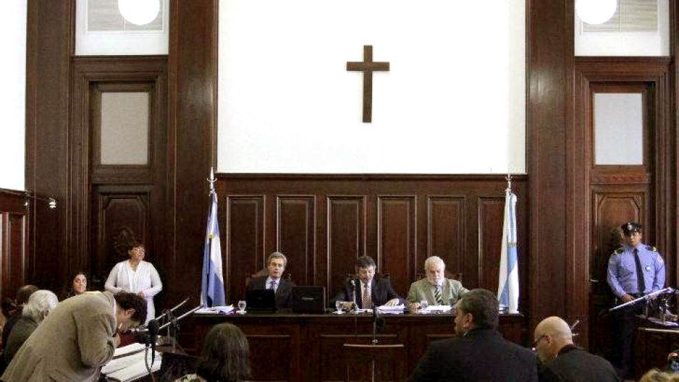 El tribunal tucumano que investiga la desaparición de Marita Verón. 