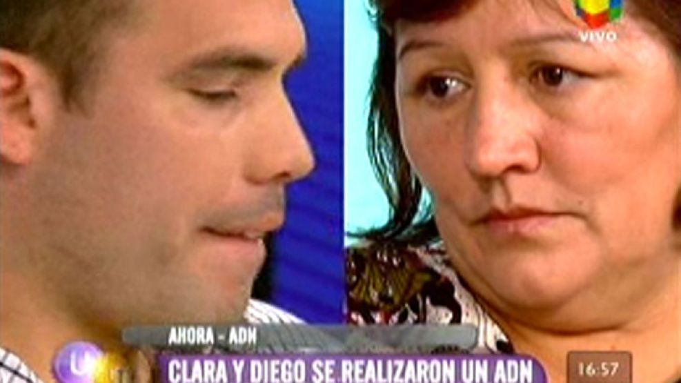En el programa de Andrea Politti, Diego (bebé robado en Dictadura) conoció a su madre.