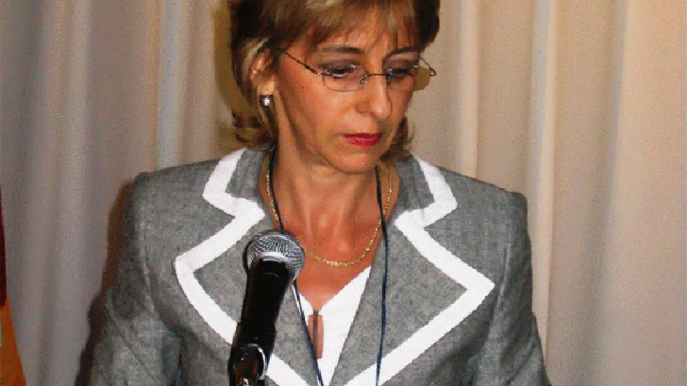 La candidata de la Presidenta, la fiscal Alejandra Magdalena Gils Carbó