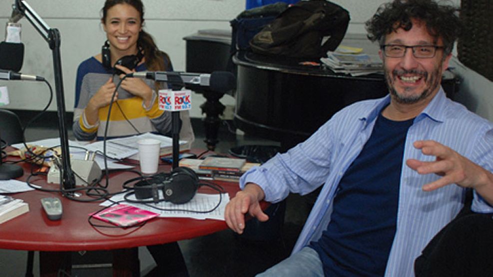 Fito y Julia, juntos en la radio.