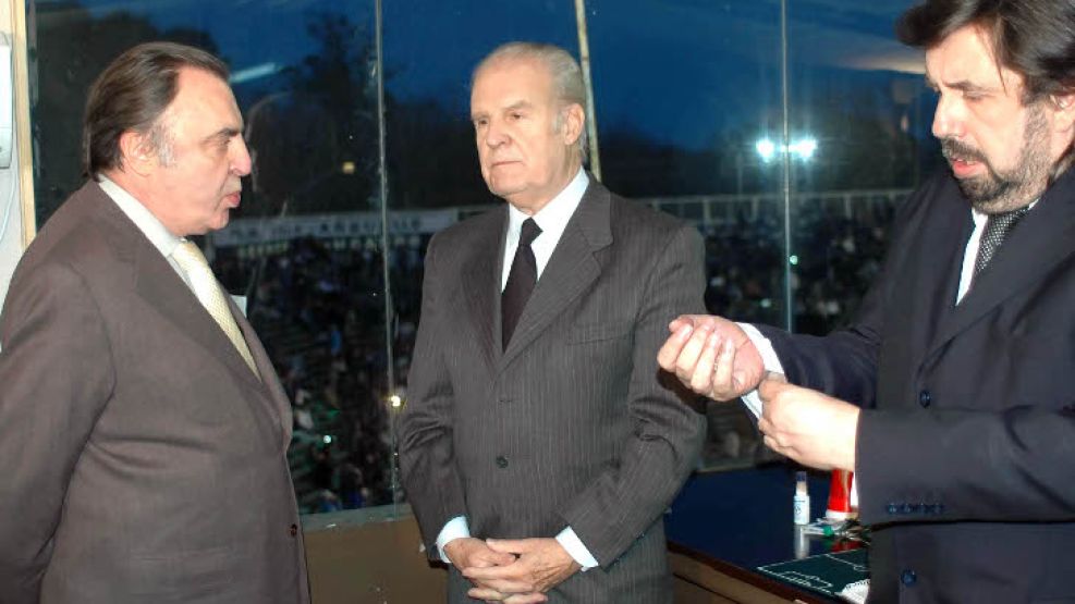 Araujo, Julio Ricardo y Apo, cuando comenzaron las transmisiones del "Fútbol para Todos"