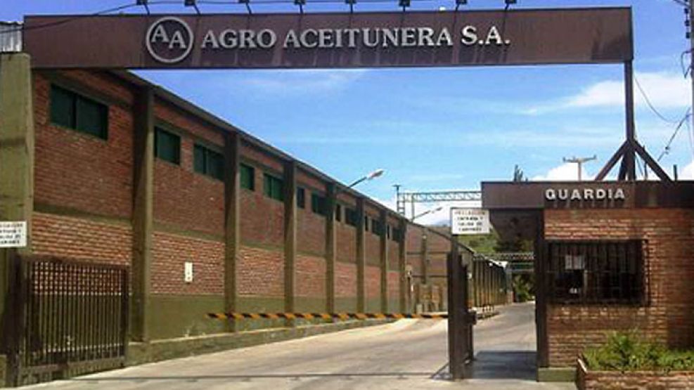 La planta de Agro Aceitunera del Grupo Nucete en Arauco, La Rioja está parada y sus 500 trabajadores suspendidos.