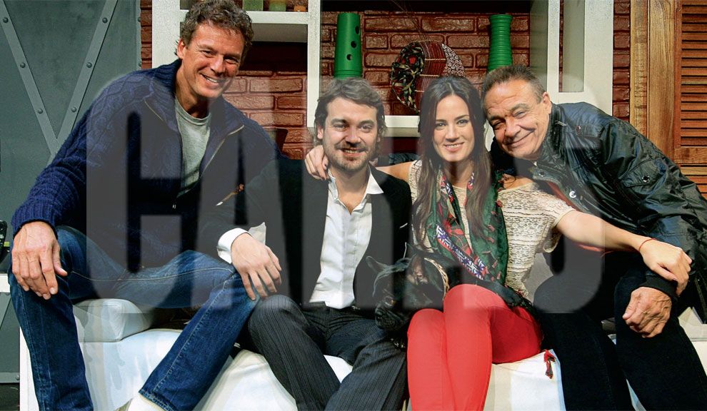 Peter y Paula con sus padres