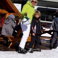 Valeria Mazza y Alejandro Gravier, amor en la nieve