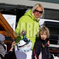 Valeria Mazza y Alejandro Gravier, amor en la nieve