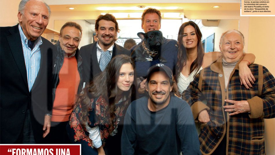 Paula Chaves, Pedro Alfonso y la familia a pleno