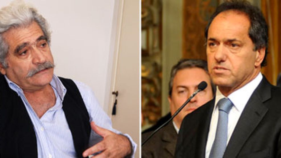 Para Asís, Scioli es el no-conflicto, en contraposición con lo que muestra el kirchnerismo.