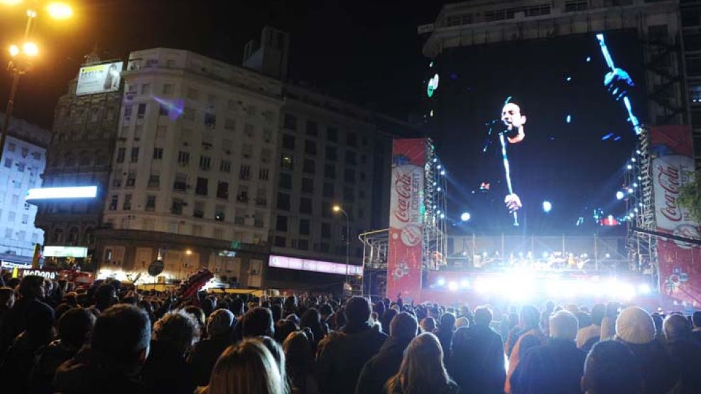 Más de 40 mil personas participaron del evento solidario en el Obelisco.