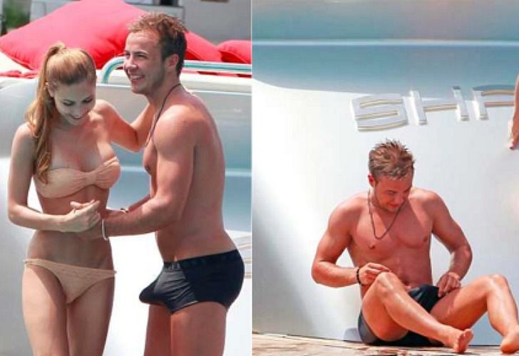 Al futbolista alemán le tomaron una foto incómoda en Ibiza junto a su parej...