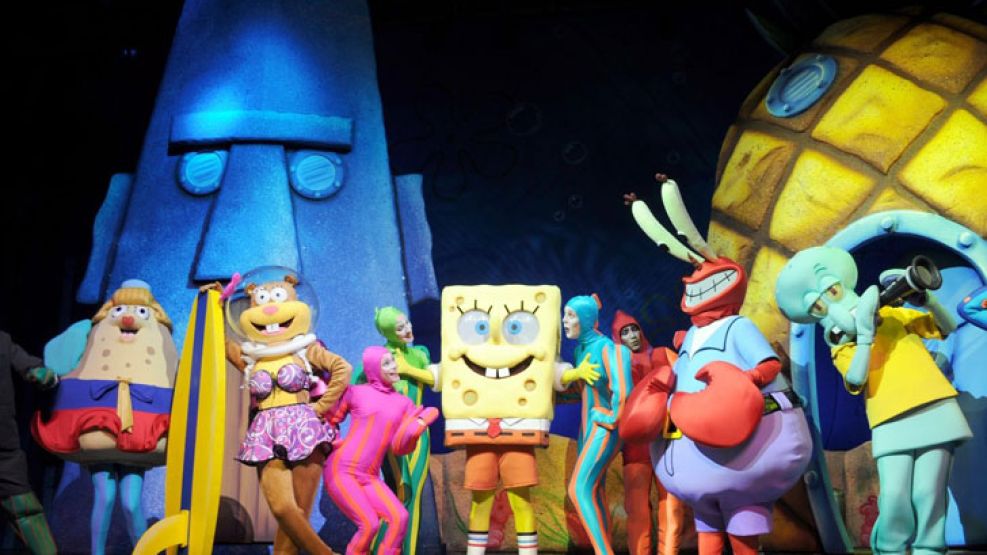 Bob Esponja se presenta en el Teatro Coliseo.