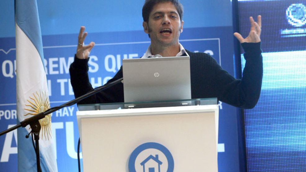 El viceministro de Economía, Axel Kicillof, volvió a defender el uso "productivo" de los fondos de la Anses y habló de la fortaleza del país ante la catástrofe global. 