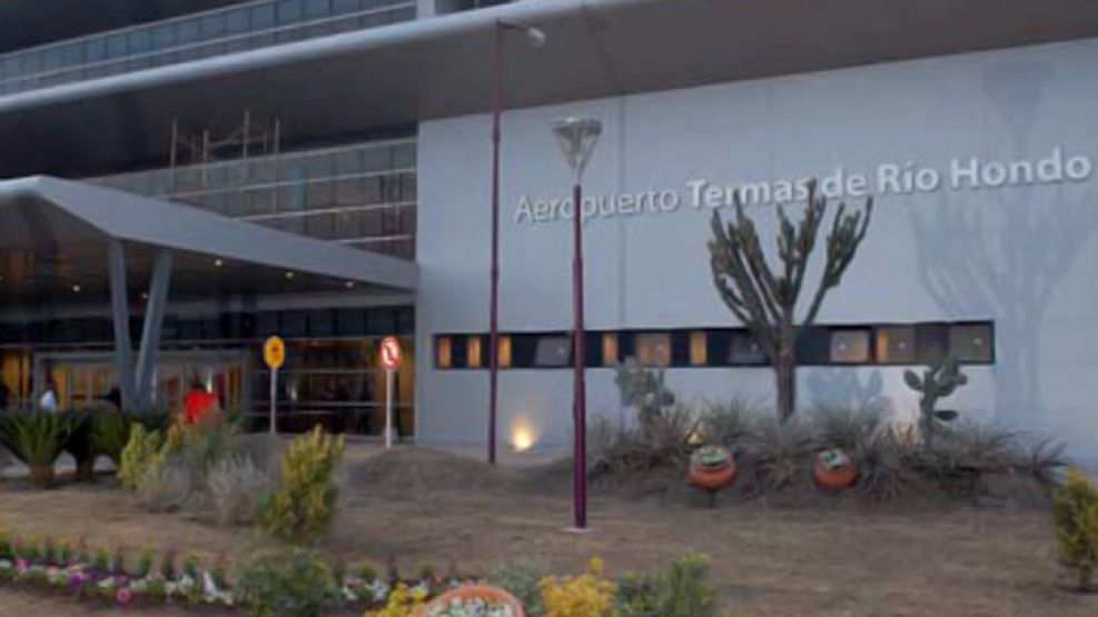 El aeropuerto de Termas de Río Hondo que inaugura la Presidenta.