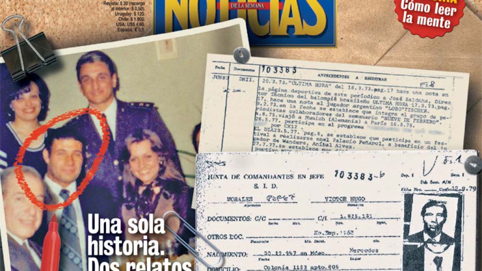 La portada de Noticias con revelaciones sobre el pasado de Víctor Hugo Morales. 