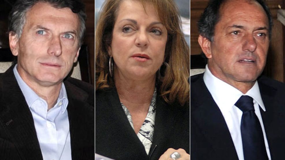 Nilda Garré, implacable con Mauricio Macri y Daniel Scioli.