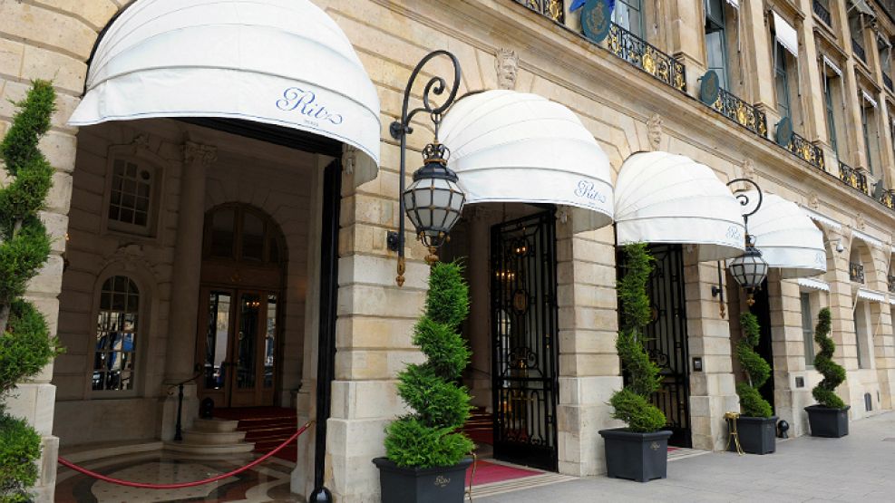 Lifting obligado para el hotel Ritz de París.