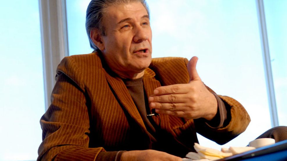 Tristán Noblia es productor del programa "Bajada de línea".
