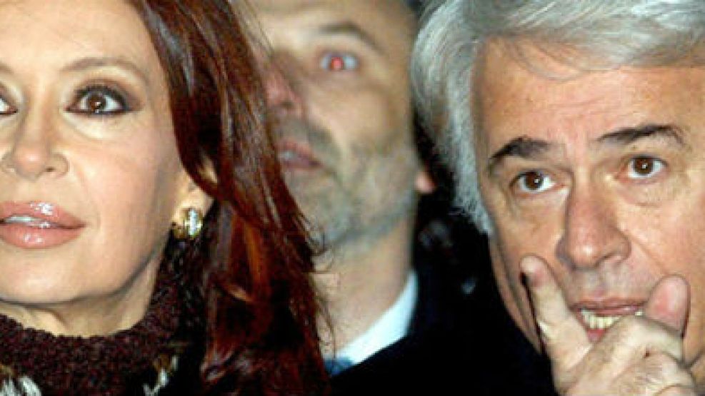 Cristina Fernández de Kirchner con José Manuel De la Sota.