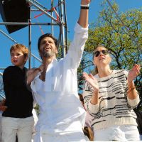Ribero y Cuño, anfitriones de Sri Sri Ravi Shankar