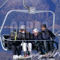 Ribero & family, break de esqui en Bariloche