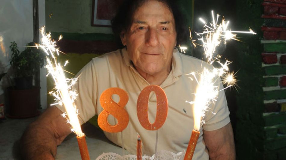 Ruben Peucelle festejó los 80 | Foto: Clarín Zonal de Vicente López