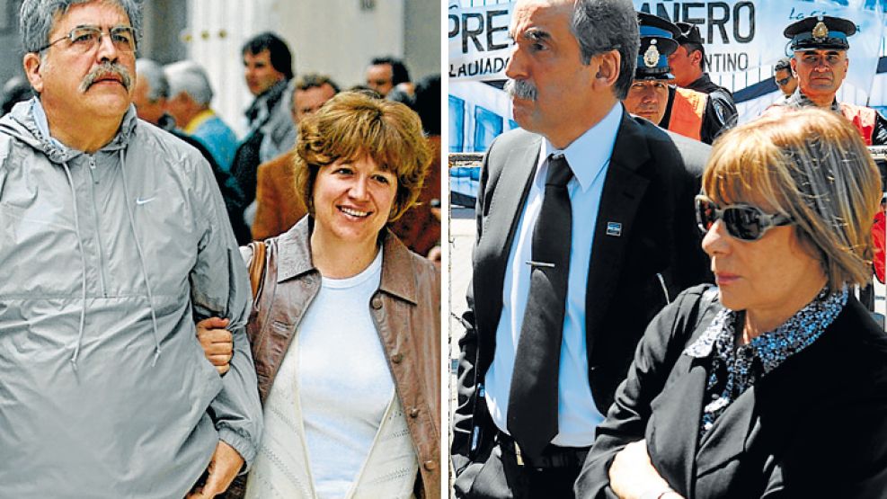 De Vido con Alessandra Minnicelli, y Guillermo Moreno con Marta Cascales. Ellos son funcionarios clave del gobierno. Ellas, amigas y socias en la producción de TV.