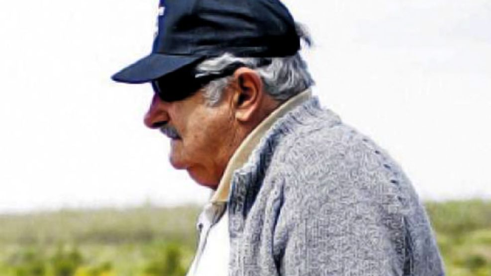 Mujica en su chacra