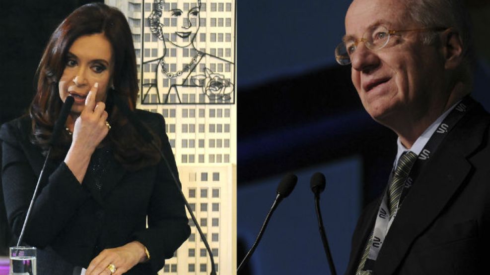 La Presidenta y el empresario mantuvieron entre ayer y hoy un intercambio de misivas. 