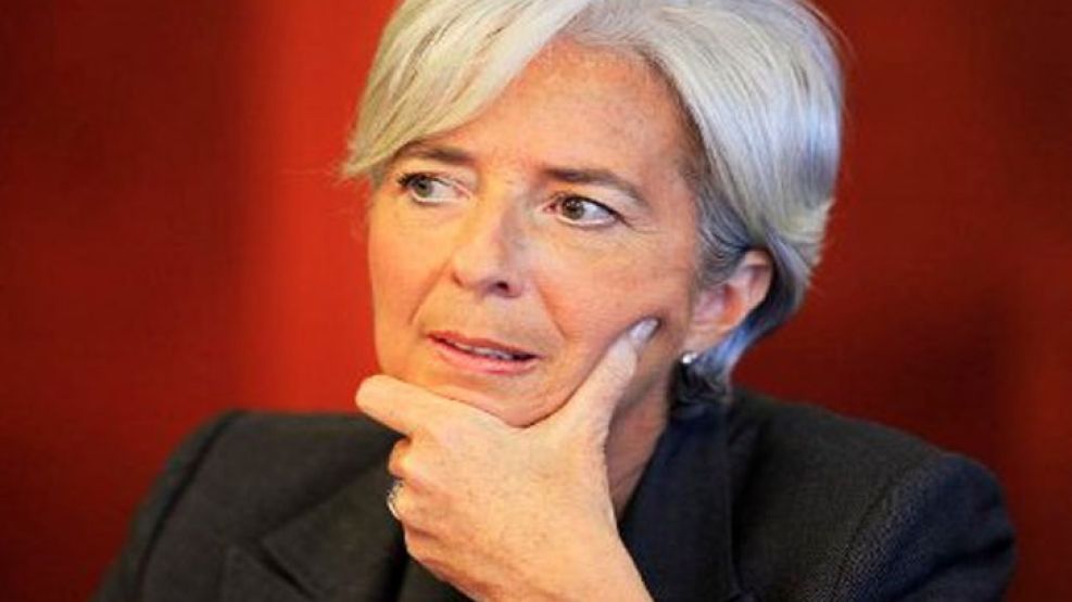 Christine Lagarde. Directora gerente del FMI.