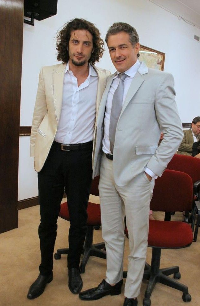 Ivo Cutzarida y Luciano Caceres