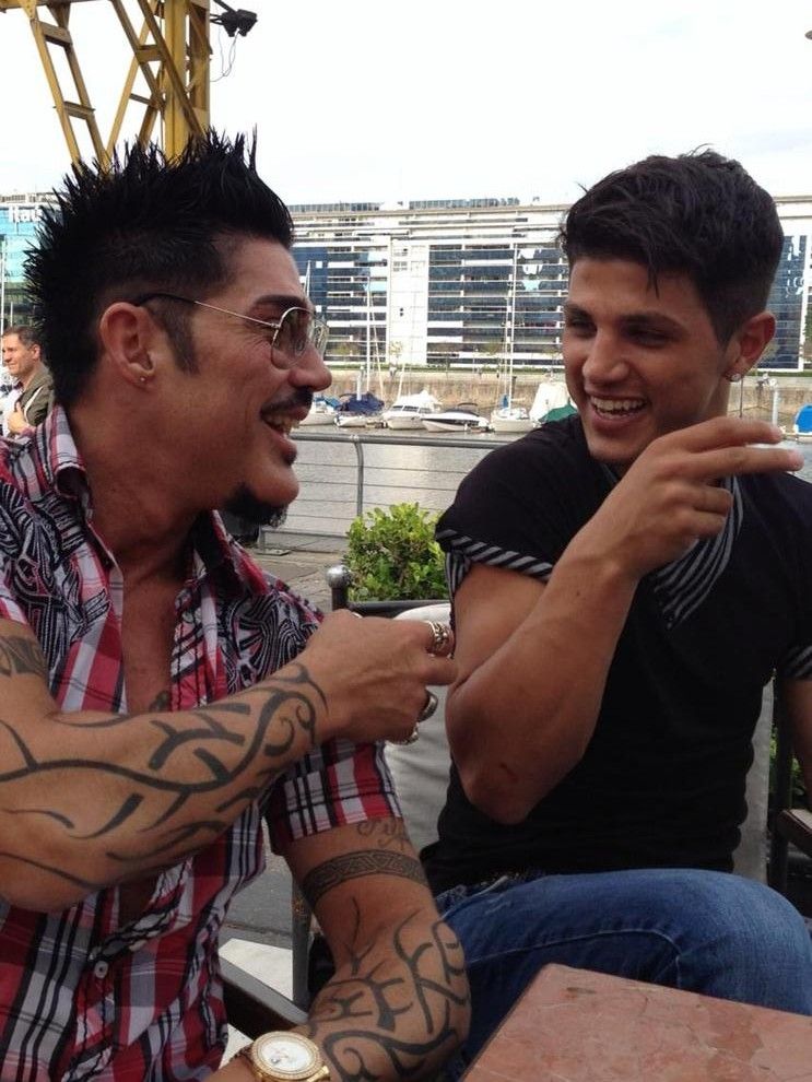 Ricardo y su novio