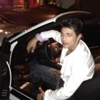 El novio de Fort en su BMW