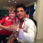 Rodrigo con Felipe