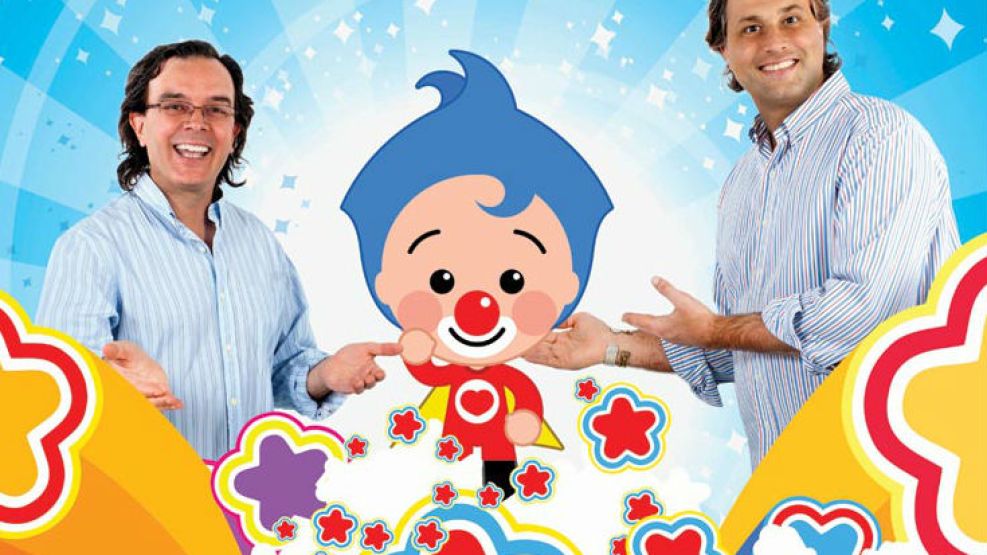 Claudio Pousada y Guillermo Pino, los creadores del dibujito animado.