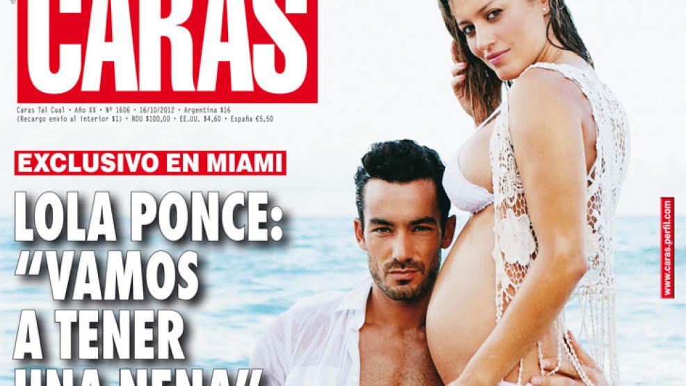 Lola Ponce y su novio mexicano.