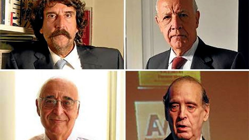 Economistas preferidos. La encuesta encumbró a Melconian, Lavagna, Broda y Arriazu.