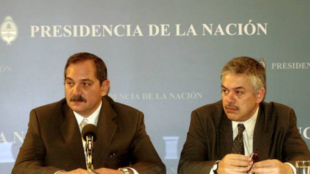 Luis Bontempo, Subsecretario de Desarrollo Urbano y Vivienda (der). En la foto se lo ve con el Gobernador de Tucumán, José Alperovich. 