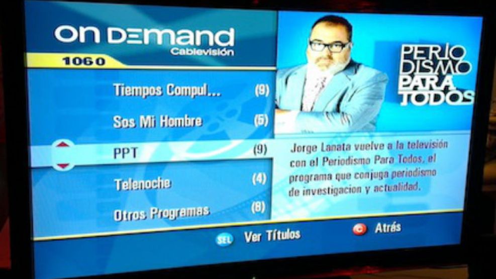 Se trata de ?On Demand? y estará disponible para todos los usuarios del servicio HD. Millonaria inversión y contenidos en alta definición.