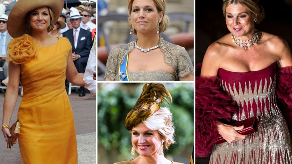 Máxima y sus looks en las bodas reales.  