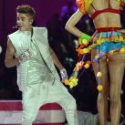 Justin Bieber en el desfile de Victorias Secret