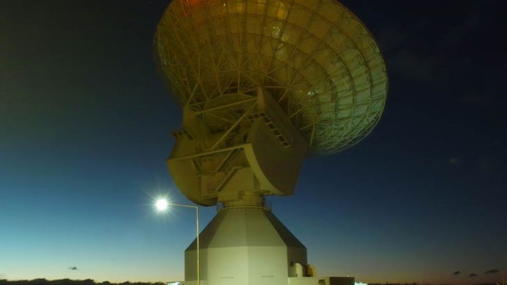 La antena se sumará a otras similares instaladas en Australia y España.