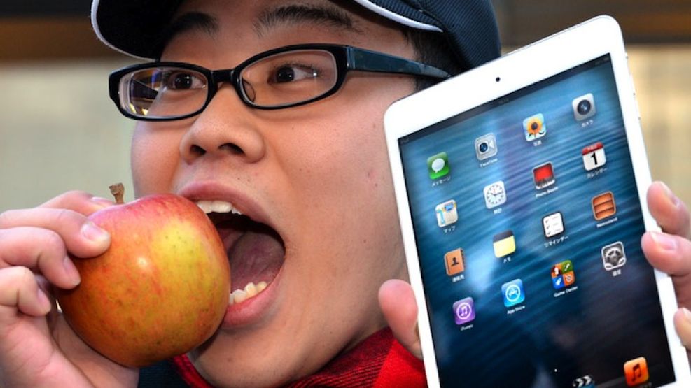 Los japoneses fueron los primeros en comprar el iPad mini. 