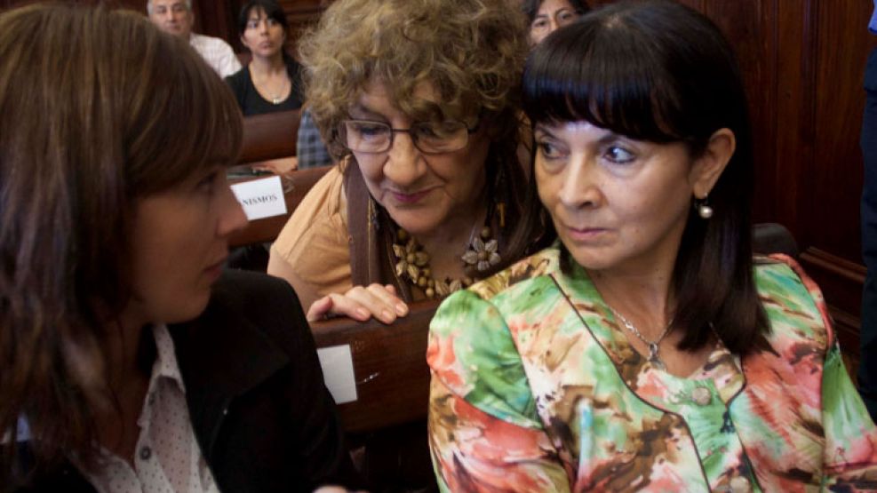 Susana Trimarco, madre de Marita Verón, en los tribunales de Tucumán el últimos miércoles. 
